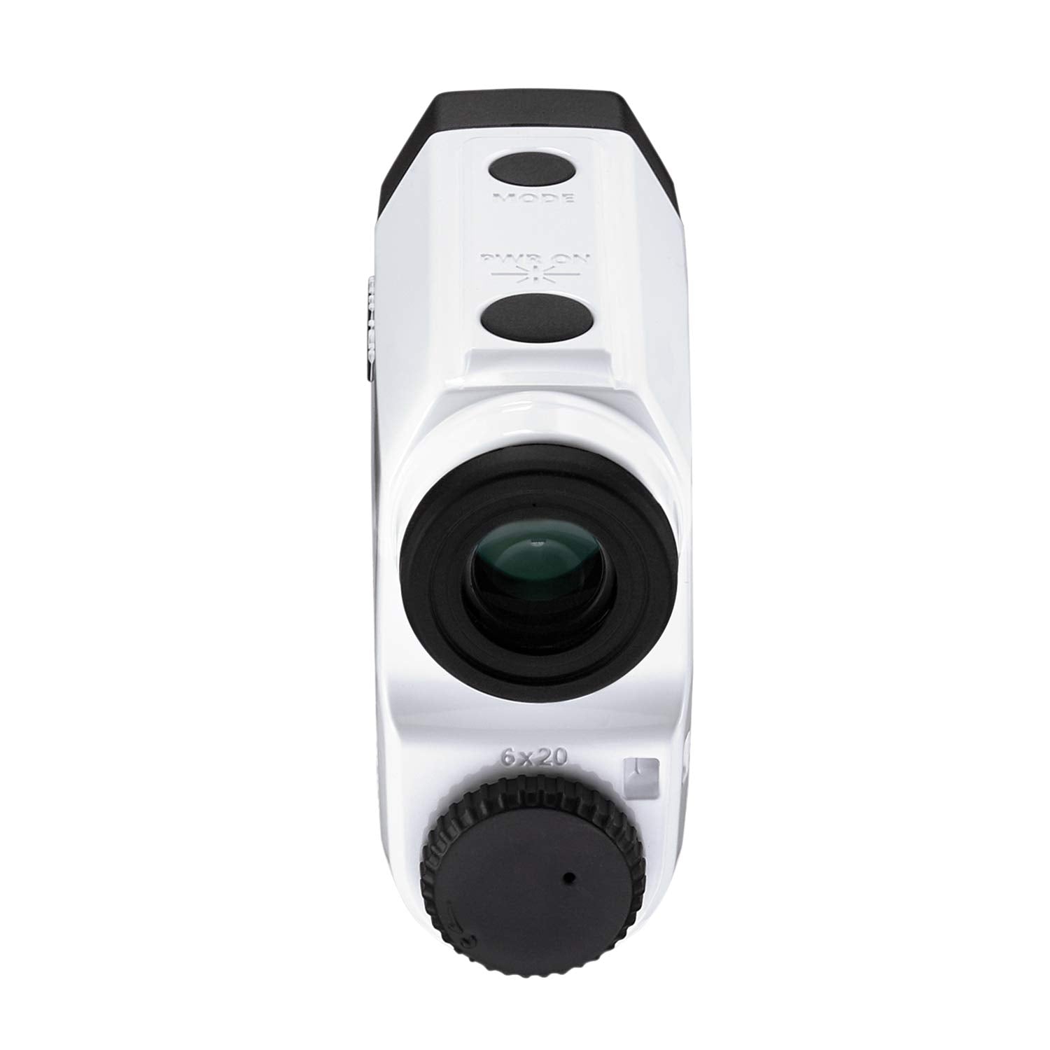 Nikon Coolshot 20I Gii Golf Laser Slope Rangefinder, Standard Version White With Yellow Trim, Medium