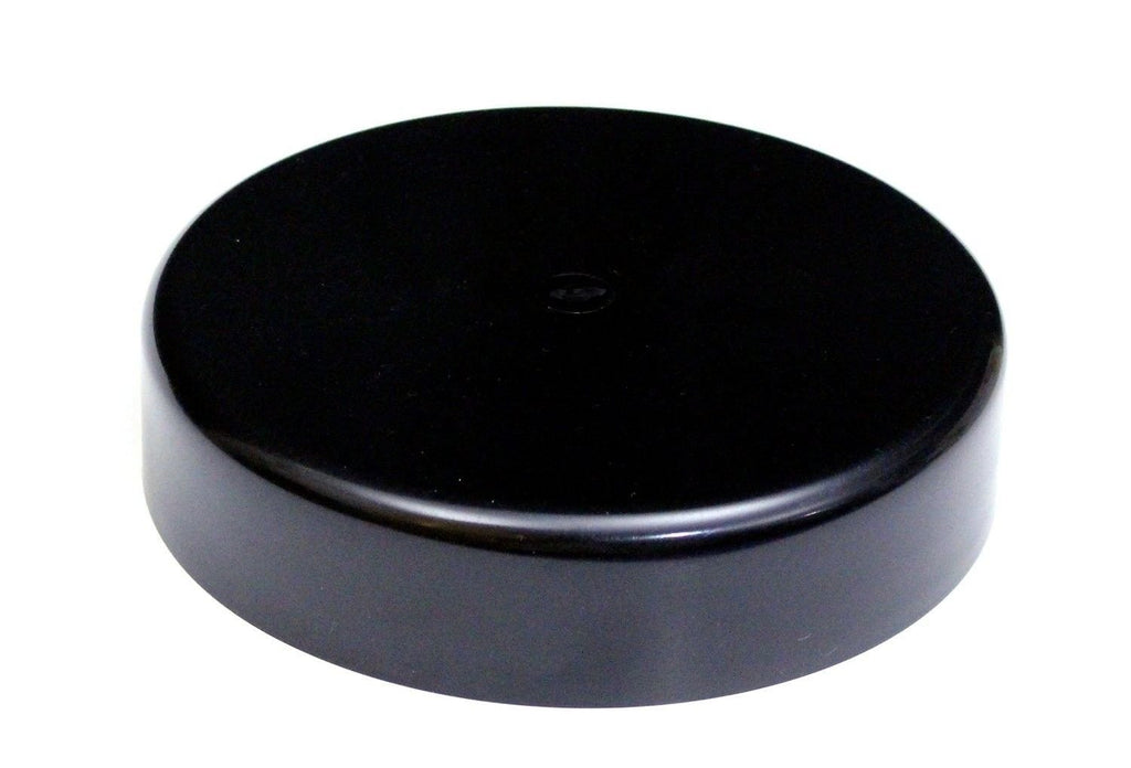 Jsp Manufacturing Marine Dock Piling Cone Cap Boat Pylon Edge Post Head Cover Flat Pilling (Black, 9.5)