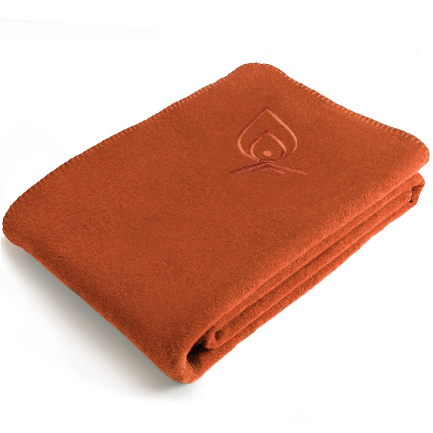 Texas Bushcraft Merino Wool Blanket For Camping Hiking And Backpacking - Water Fire Resistant Camp Car Is Fast-Warming Durable W