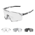 VOZAPOW Photochromic Sunglasses Men & Women Transition Sports Glasses for Pickleball Cycling Running Baseball Softball