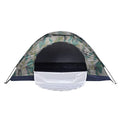 Camouflage Camping Tent-1 Person Lightweight Waterproof Windproof Backpacking Tent Emergency Pop Up Instant Tent For Family,Back