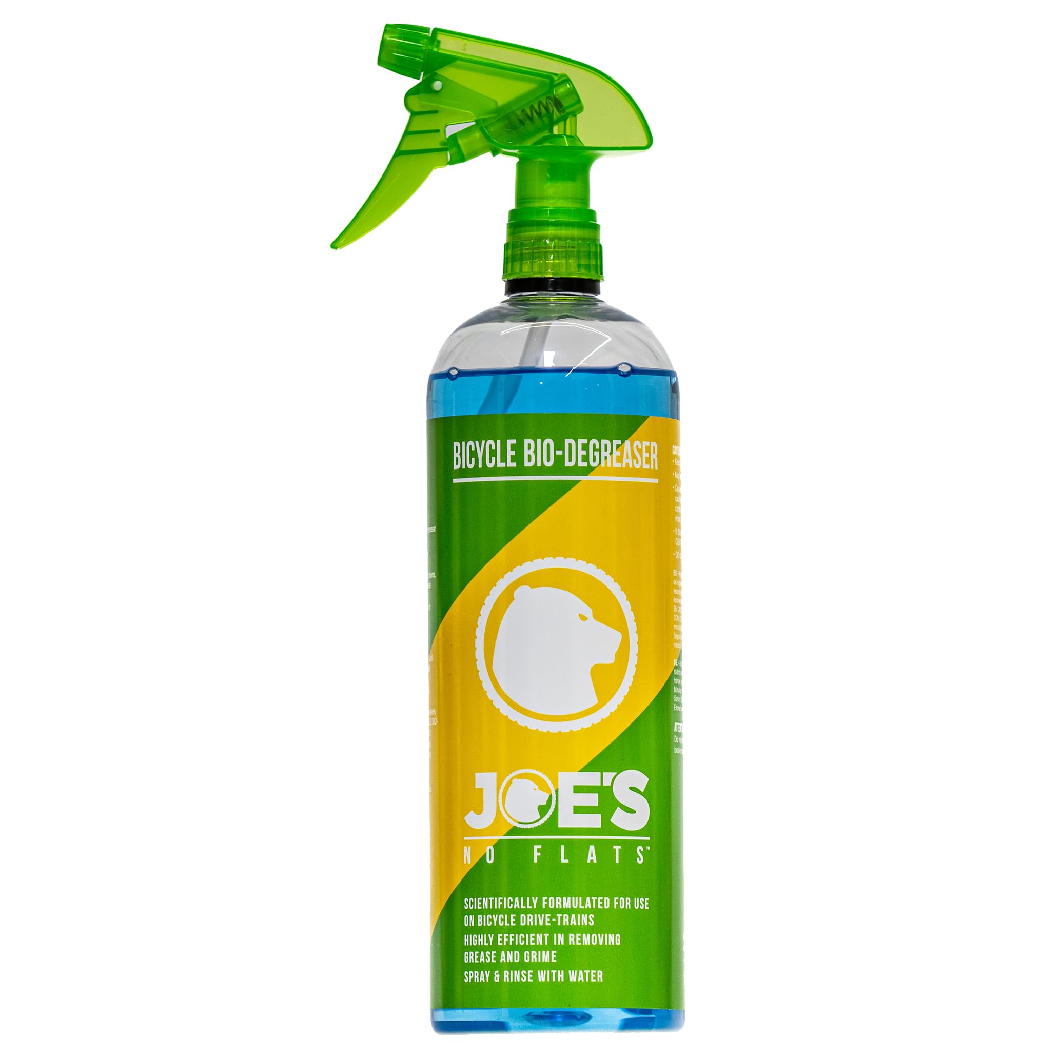 JOES NO FLATS Bio Degreaser 34oz - Bicycle Chain Cleaner and Drivetrain Degreaser Spray