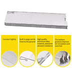 Stove Windscreen, 12 Plates Aluminum Stove Windshield With Drawstring Bag, For Camping, Butane Stoves