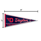 Rico Industries Ncaa Dayton Flyers Classic 12'' X 30'' Felt Wall D  Cor Pennant - Great For Home/Bed Room/Man Cave D  Cor