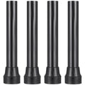 Garneck 4pcs Universal Trampoline Replacement Legs with Rubber Pads: Stainless Steel Leg Trampoline Parts Accessories Mini Tube 