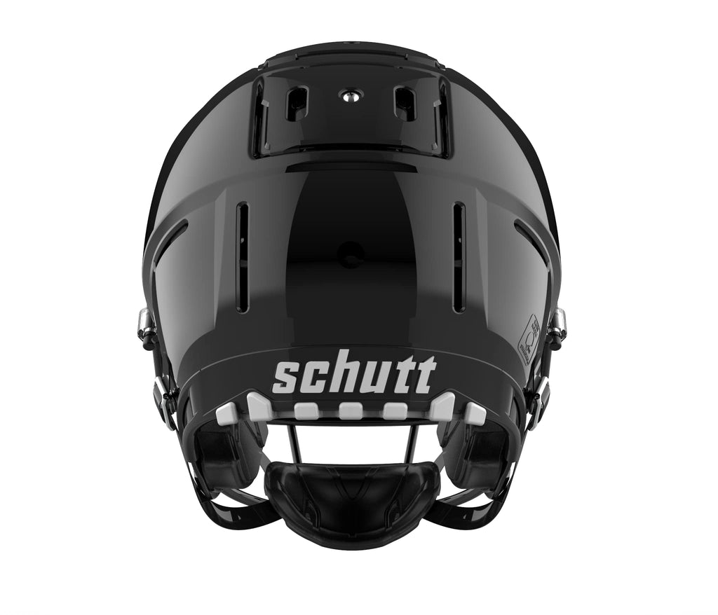 Schutt F7 VTD Collegiate Football Helmet, ROPO NB VC Facemask Attached, Large, Black