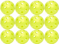Hot Glove Optic Yellow Sports Practice Softballs (Pack Of 12)