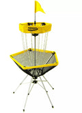 Innova DISCatcher Traveler Target - Portable, Lightweight Disc Golf Basket, Yellow
