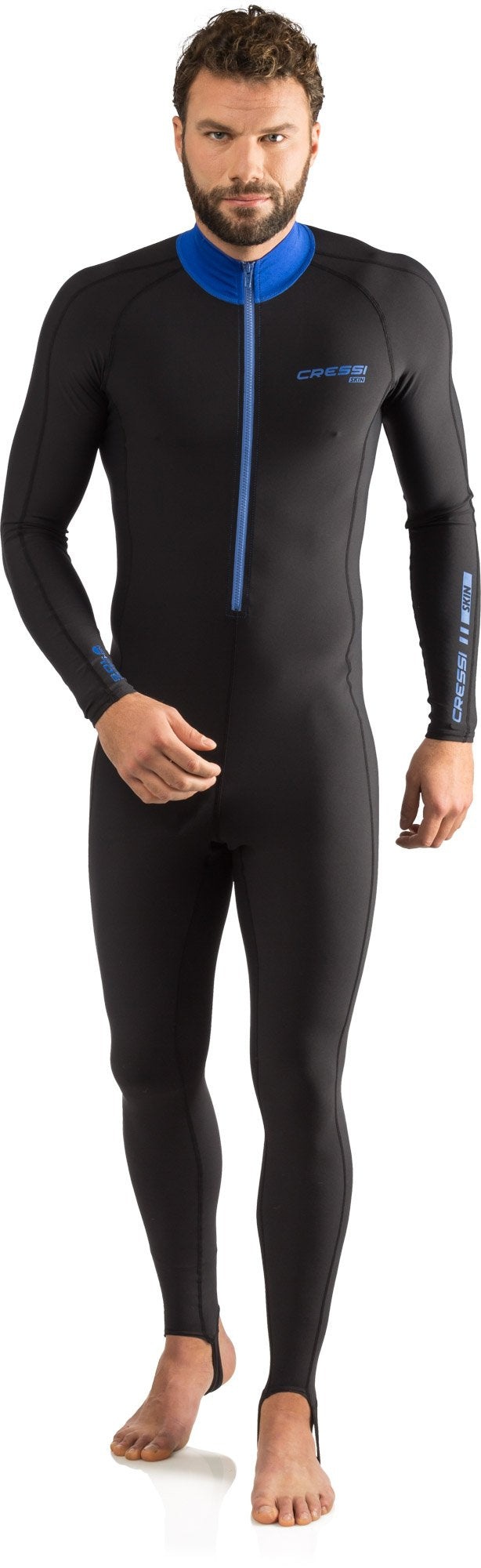 Cressi Skin, Black/Blue, 2Xl