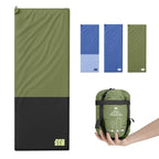 Ultralight Warm Weather Sleeping Bag - Portable, Waterproof, Compact Lightweight, Comfort With Compression Sack - Great For Outd