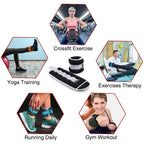 Ankle Weights For Women, Men And Kids - 5 Lbs X 2 Strength Training Wrist/Leg/Arm Weight With Adjustable Strap For Jogging, Gymn