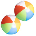 Top Race Pack of 12 Beach Balls - 24 Inch Large Inflatable Balls for Kids and Adults - Bulk Blow Up Toys for Pool Games Beach Pa