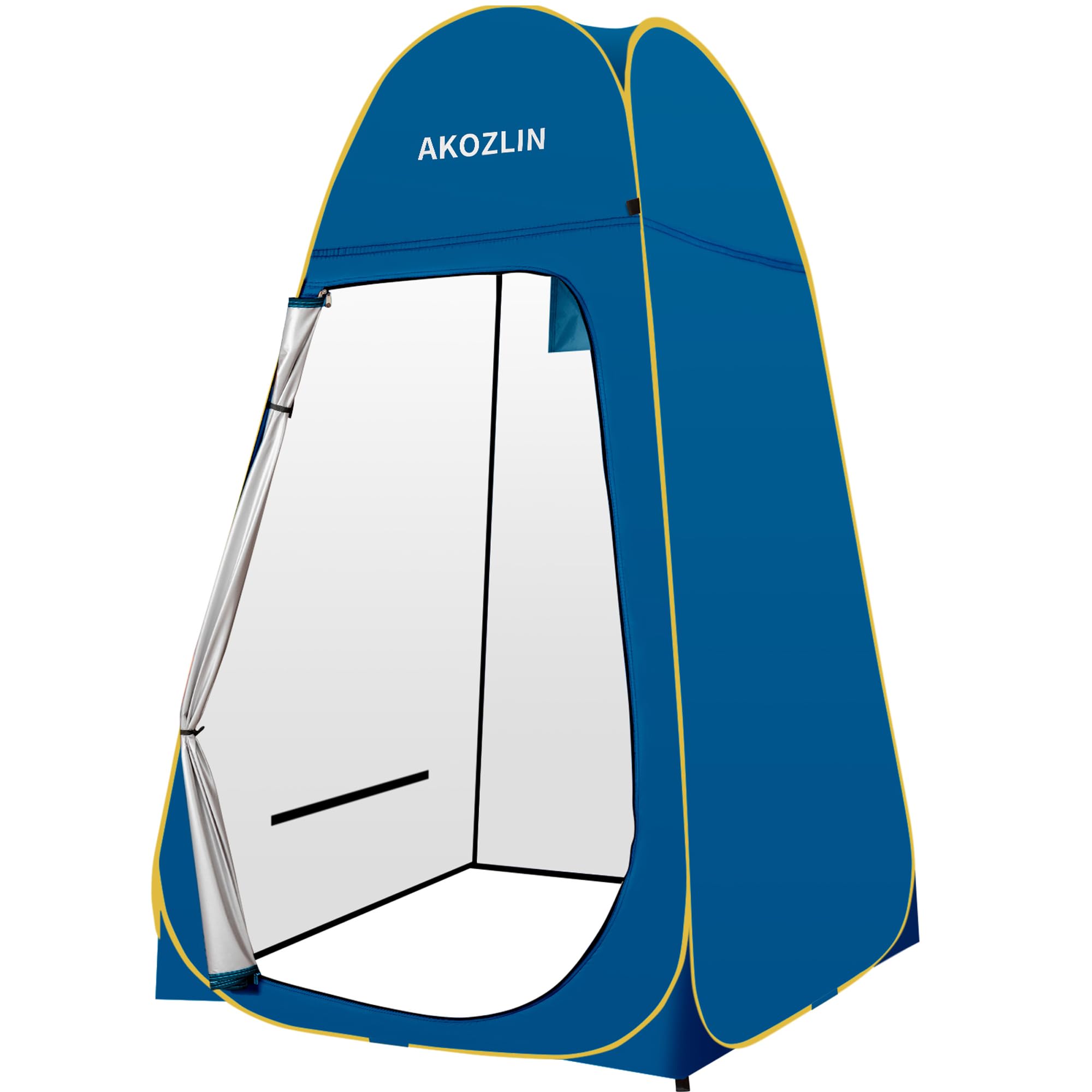 AKOZLIN Portable Pop Up Shower Tent Instant Privacy Dressing Changing Shelter Outdoor Shower Room Camp Toilet Tent 74.8 High