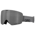 Giro Contour Ski Goggles - Snowboard Goggles for Men & Women - Grey Wordmark Strap with Vivid Onyx/Vivid Infrared Lenses