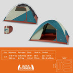 Kelty Discovery Basecamp Backpacking Tent, 4 Or 6 Person Camping Backpacking Shelter, Large Capacity, Fast Setup And Easy Tear D