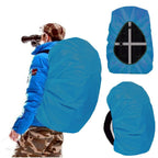 Joy Walker Waterproof Backpack Rain Cover For (15-90L) (Acqua, Small (For 15-25L Backpack))