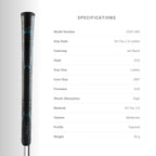 Winn Dri-Tac 2.0 Oversize Golf Grip - Tacky Feel, Moisture-Wicking, Shock Absorption | Avs Technology For Enhanced Performance |