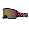 Giro Stomp Kids Ski Goggles - Snowboard Goggles for Youth, Boys & Girls - Mauve Purple Rush - Amber Rose