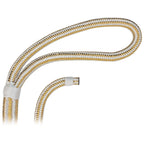 Extreme Max 3006.2329 Boattector Double Braid Nylon Dock Line - 3/4'' X 60', White & Gold