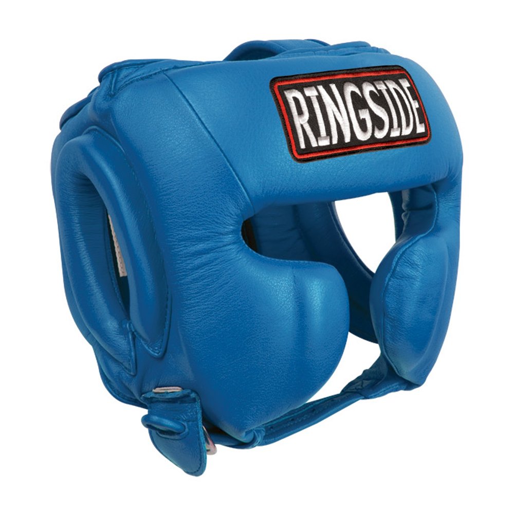 Ringside Fightgear Masters Competition Headgear (Blue, Large)