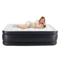 Simple Deluxe Queem 22 Height Camping Air Mattress, Built-in High-Speed Pump, Leak-Proof Foldable Airbed with Carrying Bag, Idea