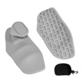 MERISHOPP 2xWeight Lifting Grips Sturdy Gym Workout Gloves for Fitness Training Exercise Gray|Sporting Goods
