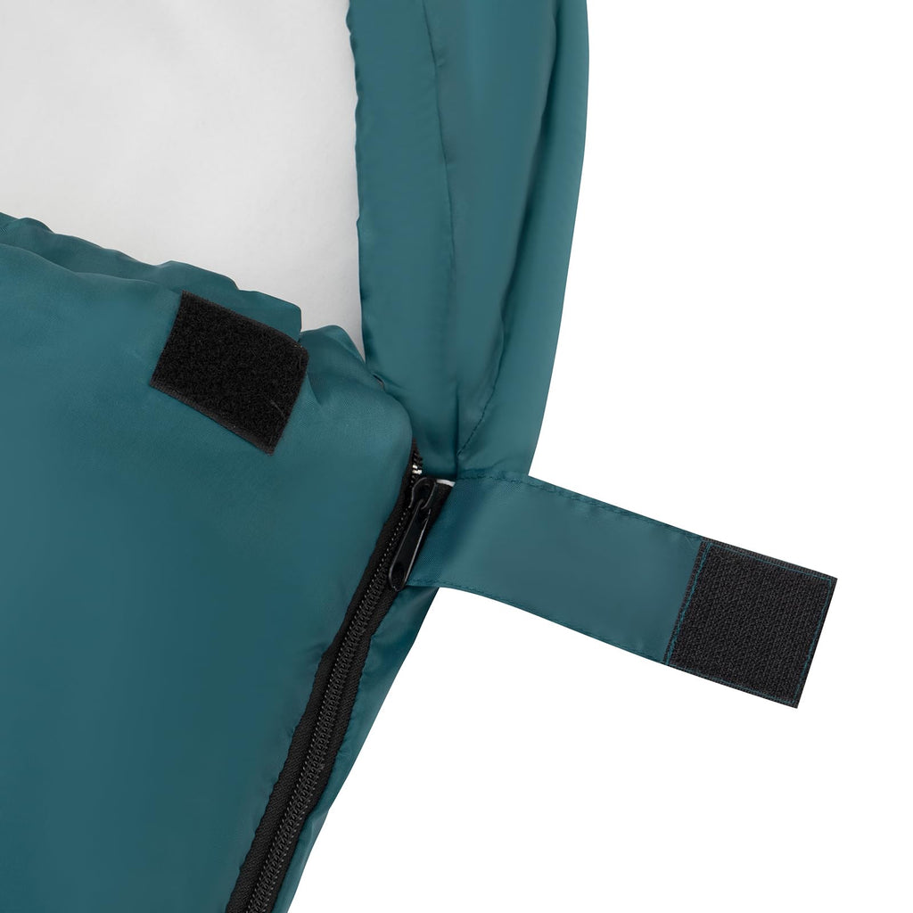 Geertop Camping Sleeping Bag, 3 Season Backpacking Sleeping Bag, Lightweight Portable Warm Cool Weather (Mint)