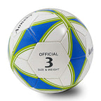 Aoneky Kids Deflated Mini Soccer Ball For Boy Girl Aged 3-8 Years Old,Dogs,Size 3, Small