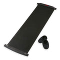 Spri Slide Board (71'' L X 20'' W) With End Stops, Sliding Booties, Mesh Carrying Bag And Exercise Guide For Low Impact Balance 
