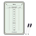 Dart Scoreboard,Dry Erase Scoreboard,with 2 Eraser and a Dry-Erase Markers,9 * 15 inches,Dart Board Accessories,Dart Games,Indoo