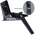 Comesee Professional Ping Pong Net Clip On Easy, Table Tennis Net And Post Set With Spring Activated Clamp, Thick Base Grip, Pre