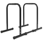 Prosourcefit Dip Stand Station, Heavy Duty Ultimate Body Press Bar With Safety Connector For Tricep Dips, Black