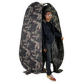 Fotodiox Collapsible Portable Indoor/Outdoor Changing Room - Camo, 64'' Tall, 36''X36'' Base, Pop-Up Dressing Tent