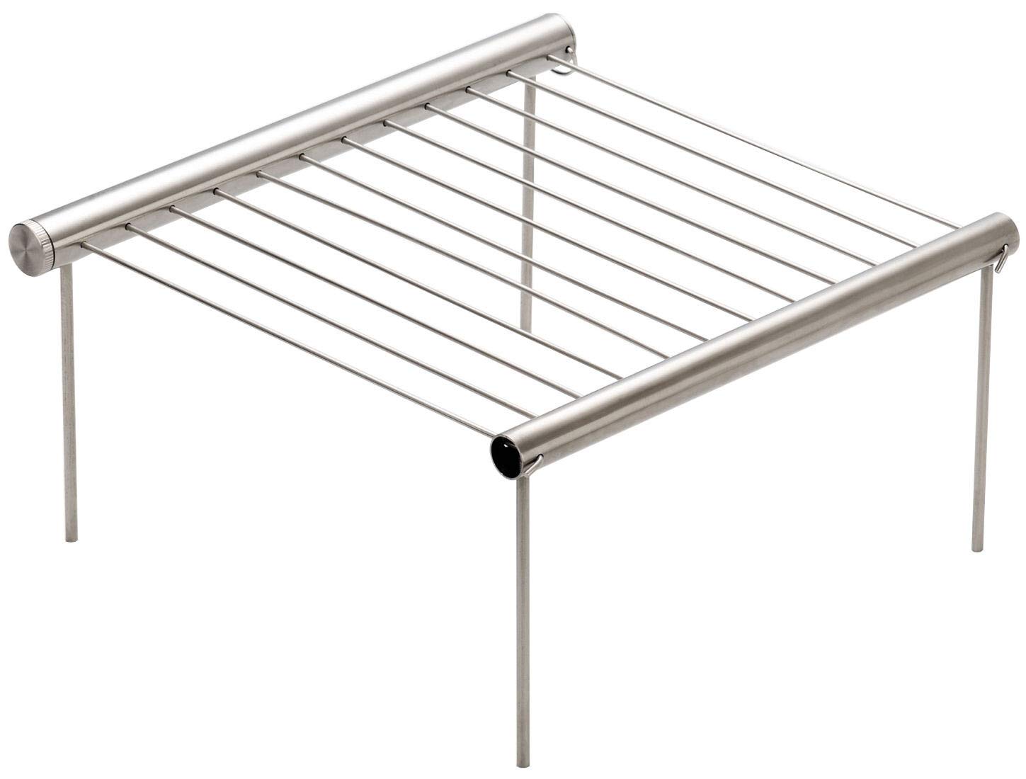 Uco Grilliput Portable Grill For Camping, Stainless Steel