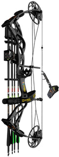 Sanlida Dragon X9 Ready to Hunt Compound Bow Package for Adults, Archery Compound Bow and Arrow Set, 0-70 Lbs Draw Weight, No Bo