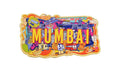 VVWV Mumbai Fridge Magnets Refrigerator Home Kitchen Dcor India Souvenir Wooden MDF Fridge Magnet L X H 3 X 3 Inch