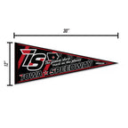 Rico Industries Nascar Racing Iowa Speedway 12'' X 30'' Felt Wall D  Cor Pennant - Great For Home/Bed Room/Man Cave D  Cor
