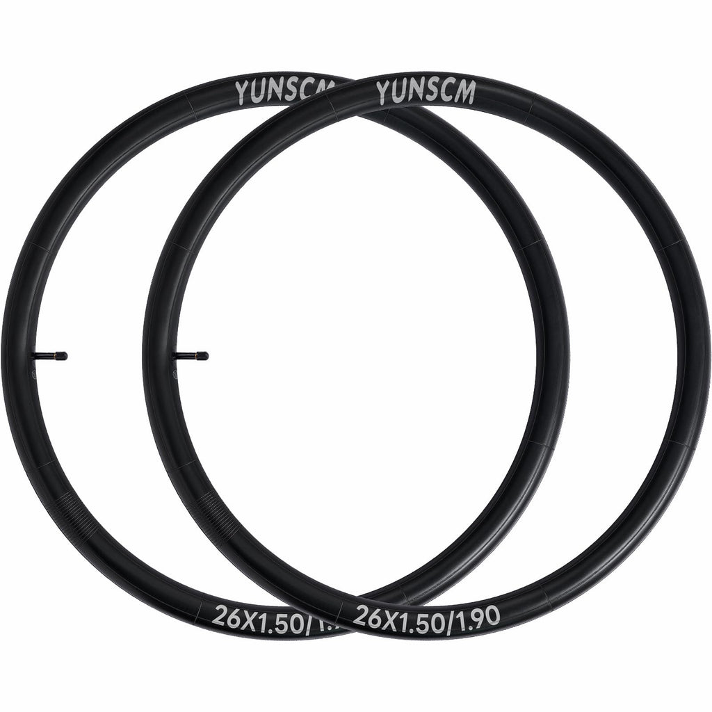 2-Pack 26'' Bike Tubes 26 X 1.50/1.75 (Etrto:40/47-559) Av32Mm Schrader Valve 26'' Bicycle Tubes Replacement For 26X1.50 26X1.60