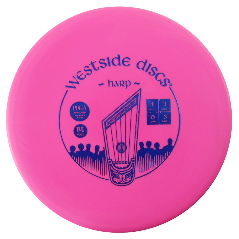 Westside Discs Bt Soft Harp Putter Golf Disc [Colors May Vary] - 173-176G Xc