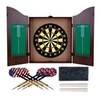 Tg Dartboard Cabinet Set With Realistic Walnut Finish, Brown, (15-Dg910)