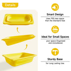 Beright Collapsible Storage Bin, Wash Basin Folding Dish Tub Sink, Space Saving For Dishing, Fruit And Camping, Hiking And Home,