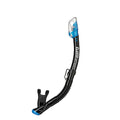 Tusa Sport Dry Top Snorkel, Black/Fishtail Blue, (Usp250Qb Fb)
