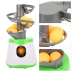 Vbestlife Kid Beginners Ping Pong Automatic Machine, 10 Balls Table Tennis Trainer Balls Launcher Training Machine Table Tennis