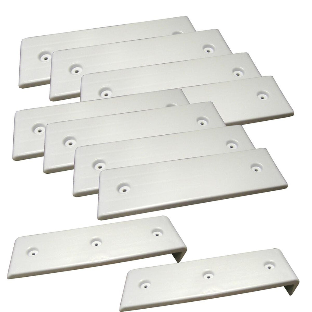 Ironwood Pacific E-Z Slide Trailer Pads  Kit 3  White