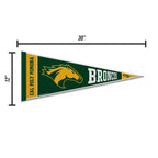 Rico Industries Ncaa Cal Poly Pomona Broncos 12'' X 30'' Felt Wall D  Cor Pennant - Great For Home/Bed Room/Man Cave D  Cor