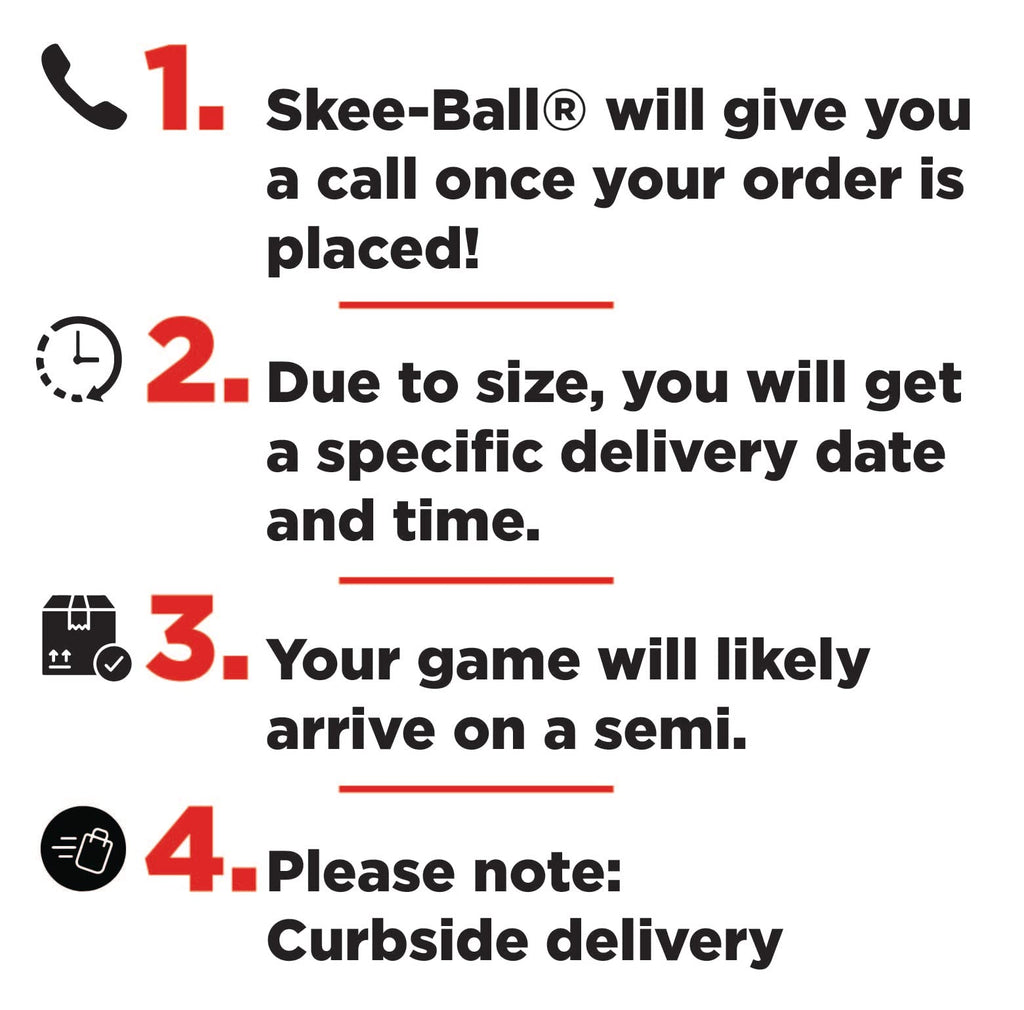 Skee-Ball Arcade Table Machine Game For Home Basement Recreation Room - Deluxe Nostalgic Classic Family Fun Of Roll And Score -