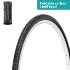 Mohegia 2 Pack Bike Tires,700X35C Folding Replacement Road Bicycle Tires