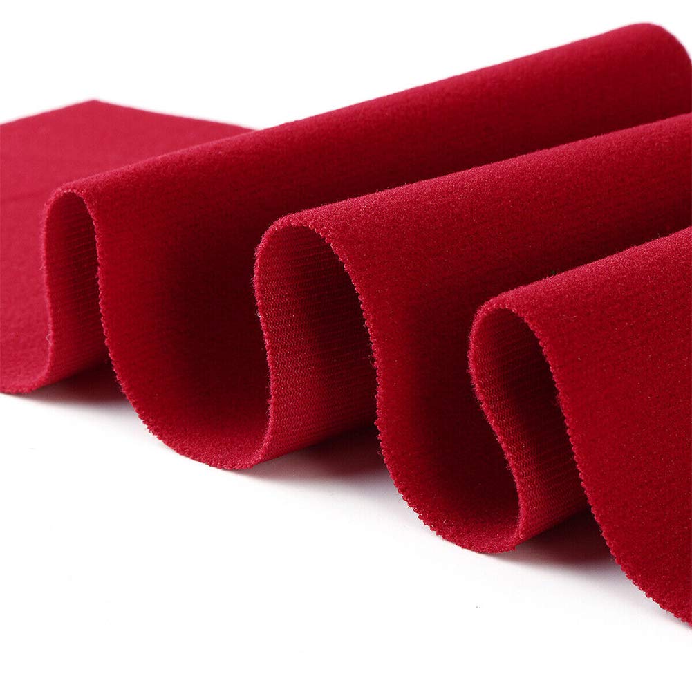 Osierr6 Professional 9 Ft Pool Table Felt + 6 Felt Strips, Billiard Snooker Cloth Felt For 9 Foot Pool Table Cloth Accessories (