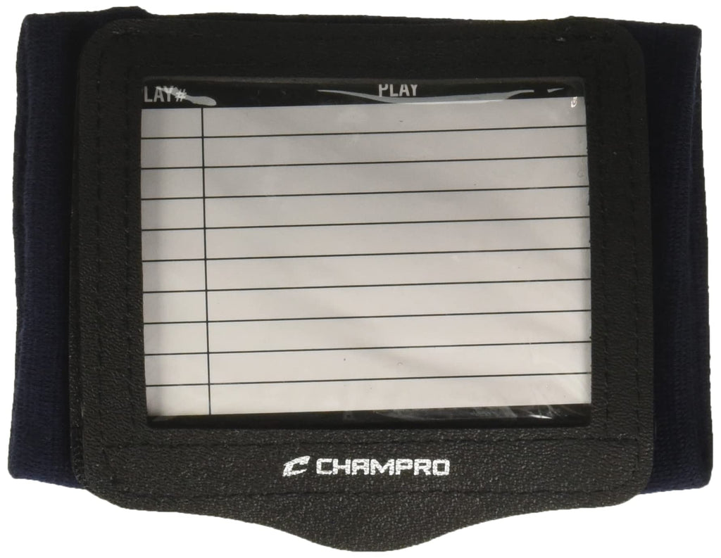Champro Triple Wristband Playbook, Youth, Navy (Af50Yny)