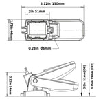 Creatorele Dc 12V 24V 32V Automatic Boat Bilge Float Switch Bilge Switches Flow Sensor For Automatic Electric Water Pump